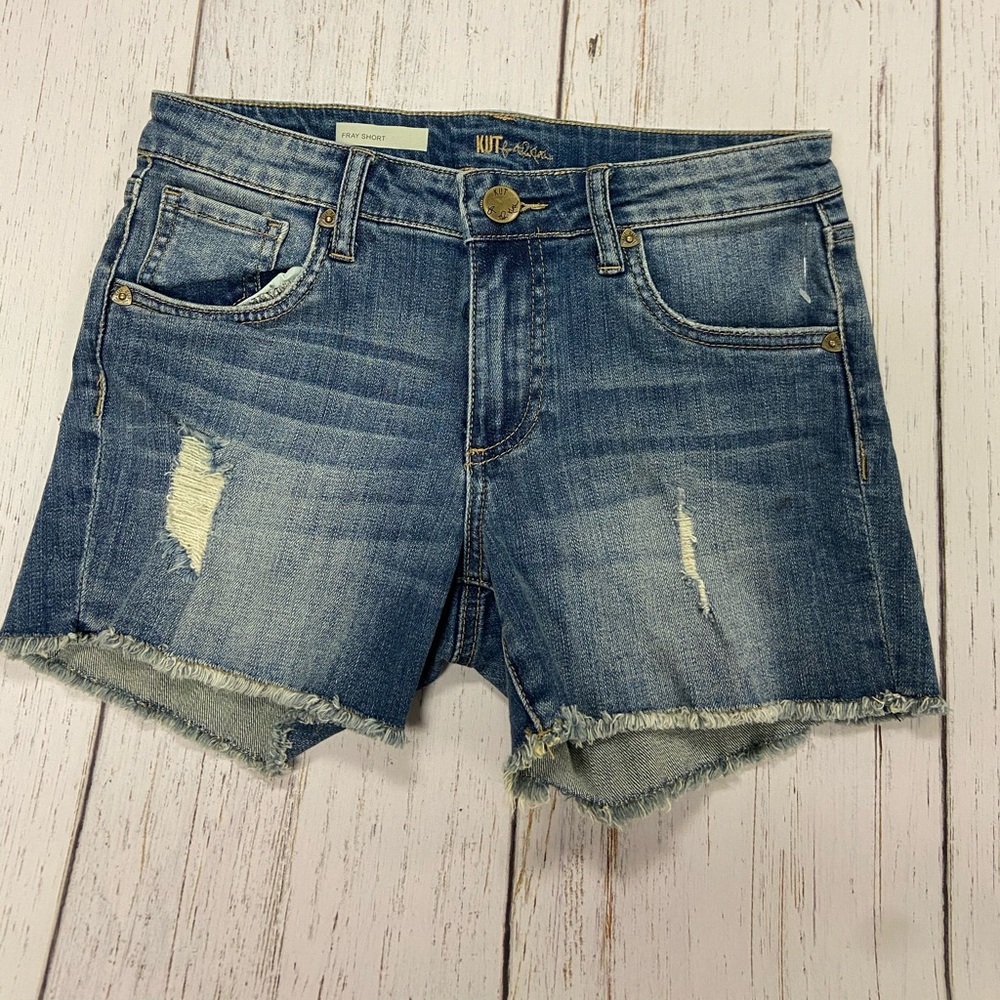 KUT from the Kloth size 0 denim shorts